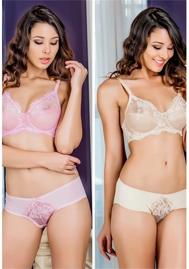 Moonlight 3143 Bayan Slip Külot - Pembe