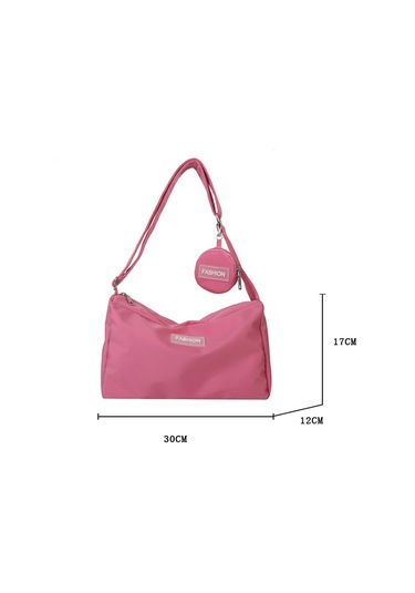 Suntek Kadın Omuzdan Askili Çanta Crossbody Çanta Pembe