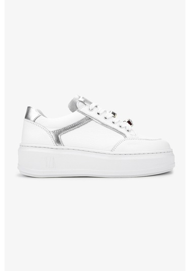 Valmenti Kadın Hakiki Deri Sneakers & Spor Ayakkabı 1116 450 Bn Ayk Y25 Byz Fltr/lm Grn/lm Ts Beyaz