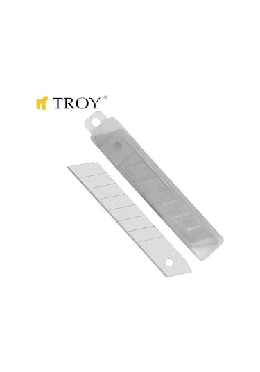 Troy 21610 Maket Bıçağı Yedek Bıçakları 80X9MM 10 Adet