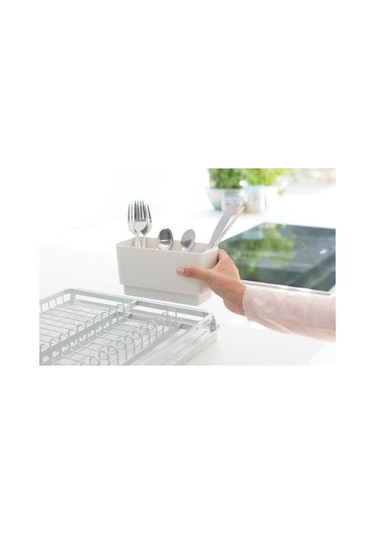 Brabantia Light Grey Büyük Bulaşıklık / Bulaşık Sepeti Açık Gri