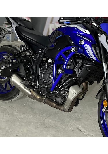 Yamaha Mt 07 Ön Koruma Demiri İcon Blue
