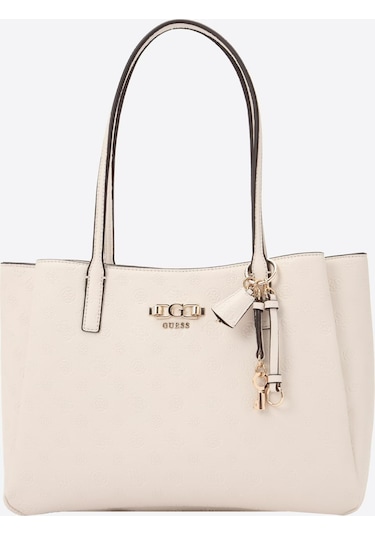 Guess Anise Kadın Tote Çanta-pd991623 Ekru