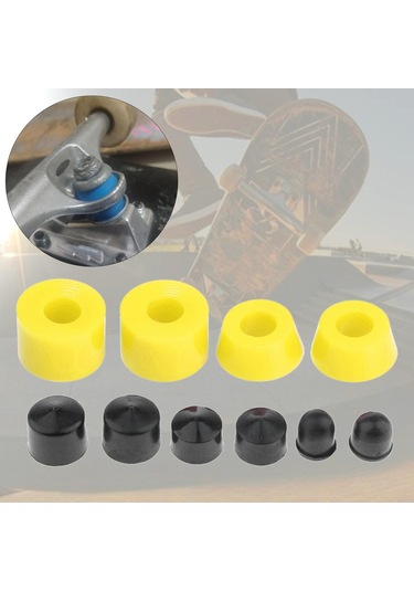 Homyl Açık Için Kaykay Kamyon Burç Kiti Amortisörler Sarı Sarı Çok Renkli