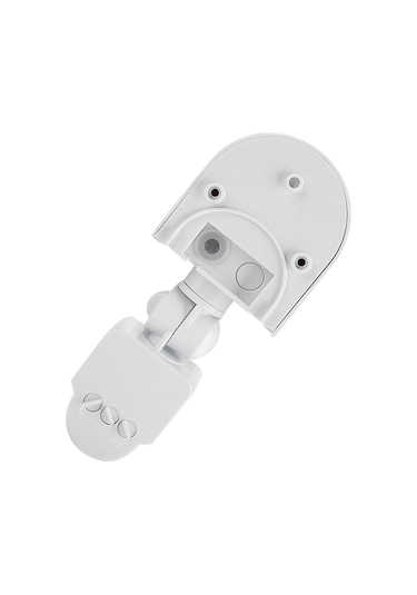 Shineyee Beyaz Abs+pc Entegreli 110-240v Entegreli Kızılötesi Hareket Sensörü, 12m Algılama Mesafesi, 180 Açı, Ayarlanabilir Zaman Gecikmesi Ve Işık Seviyesi İle Led/flüoresan Lambalar Akıllı Kontrol