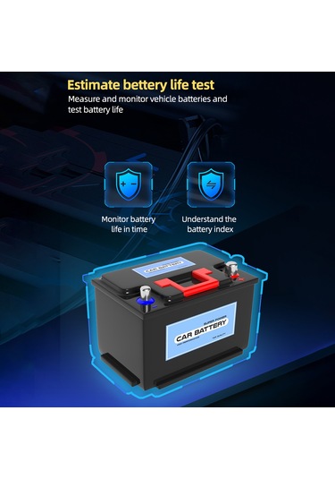 Tenfowee Ym119 Obdıı Araç Tanılama Cihazı: Motor Arıza, Akü Testi Ve Gerçek Zamanlı Veri Analizi, Siyah