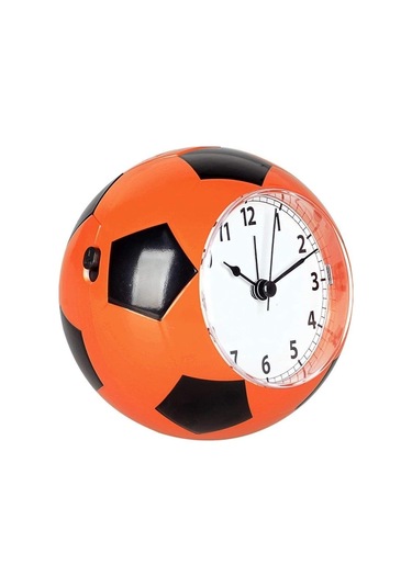 Turuncu Yaratıcı Çocuk Çalar Saati Öğrenci Basit Futbol Saati Diğer