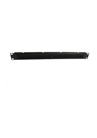Amp Connect 19" 1U Fırçalı Çift Bölmeli Organizer