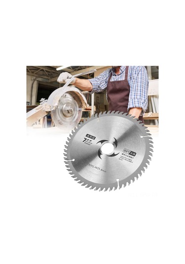 Maiyame Ahşap Kesim İçin 7 İnç 60 Dişli Karbür Testere Bladesi - Masa Ve Daire Testereleri İçin Hızlı Ve Doğru Kesim Aracı