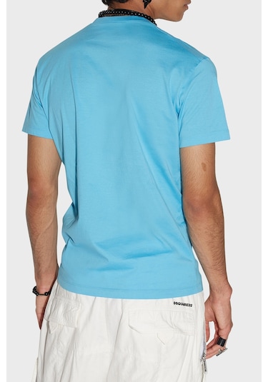Dsquared2 Erkek T Shirt S79gc0003 S23009 514 Mavi M Fiyatlar ve Ozellikleri