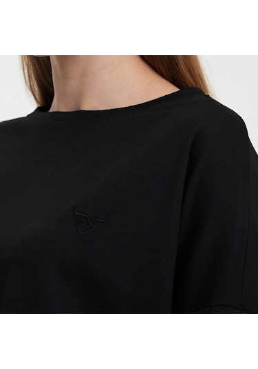 Twobull NAIROBI Kadın  Siyah Sweatshirt