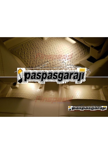 Bmw 3 Serisi F30 Bej 3D Havuzlu Paspas 2012-2018 Arası
