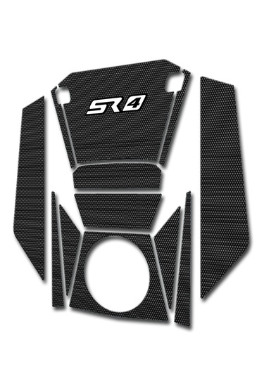 Voge Sr4 Tank Pad Seti Karbon Beyaz