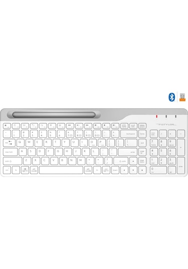 A4Tech FBK25 Bluetooth Q Klavye Beyaz