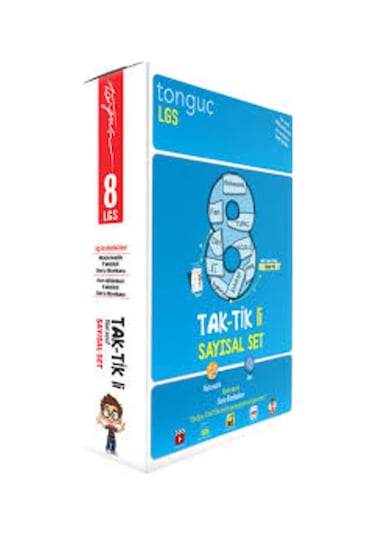Tonguç 8. Sınıf Taktikli Sayısal Set 2022 Yeni (Hediyeli)