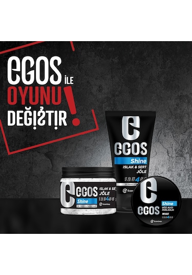 Egos Jöle Islak Sert 400 ml 3'lü