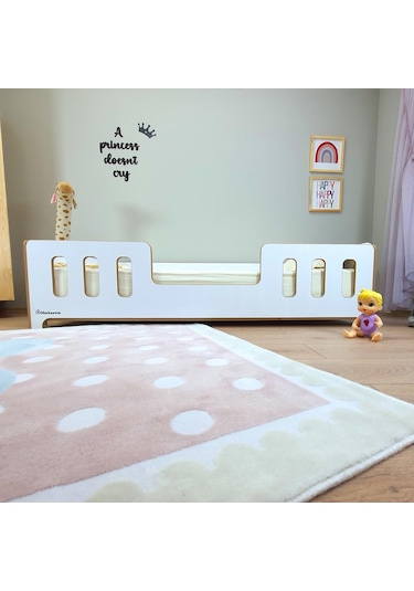 Markaawm Markaawm Montessori Çocuk Yatak Mdf Bebek Karyola Akçaağaç Markaawm Markaawm Montessori Çocuk Yatak Mdf Bebek Karyola Akçaağaç