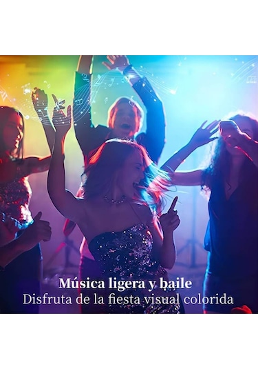 Reedark 20m Bluetooth Rgb Led Şerit Işığı 2x10m , Müzik Senkronizasyonlu, Renkli, Esnek, 12v Güvenli, Ev Dekoru Partileri İçin Diğer