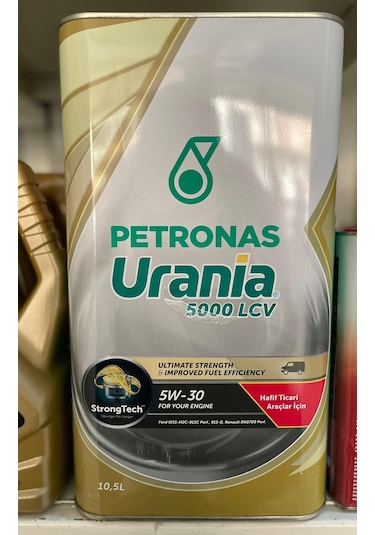 Petronas Urania 5000 Lcv 5W-30 Motor Yağı 10.5 L