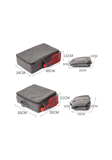 Geekyou Taşınabilir Çok Amaçlı Kedi Kutuğu - İçinde Su Geçirmez Peva Linerli Katlanabilir 24x40cm Dikdörtgen Kedi Tuvaleti