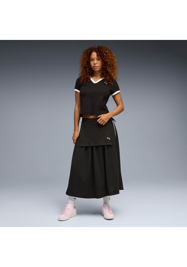 Puma Wardrobe Ess Kadın Siyah Polo 635395
