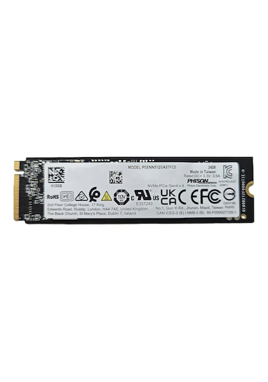 Phison 512gb 4900/3200 Mb/sn M.2 22x80 Nvme Ssd