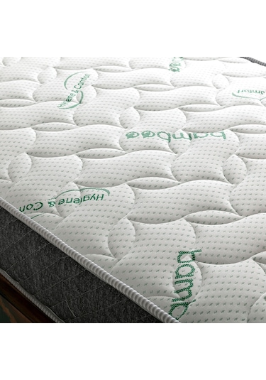 Babyhopeankara 80X180 Heyner Shadow Ultra Lüx Bamboo Tek Kişilik Yaylı Yatak