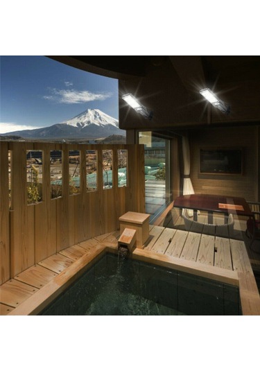 Tenfowee Güneş Enerjili Led Duvar Lambası: Uzaktan Kumandalı Ve Hareket Sensörlü Bahçe Aydınlatması