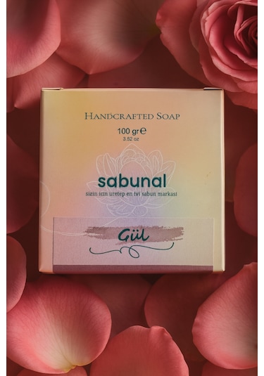Sabunal Gül Sabunu 100 G