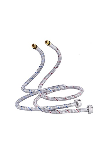 Musluk İçin 60 Cm Uzunluğunda, Esnek, Güçlendirilmiş Bağlantı Hortumu Diğer