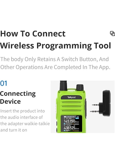 Jokmae Yinitone K Bağlantılı Radyo Bluetooth Programcı: Type-c Veri Kablolu, Baofeng Ve Diğer Modeller İçin