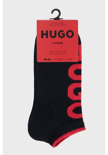 Hugo Erkek Çorap 50468111 001 Siyah-kırmızı Siyah-Kırmızı