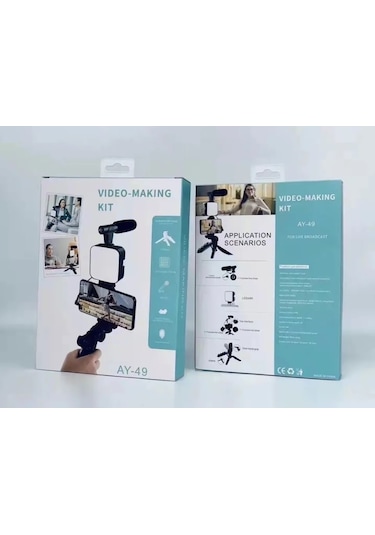 Deyatech AY-49 Youtuber Set Video Çekim Işığı