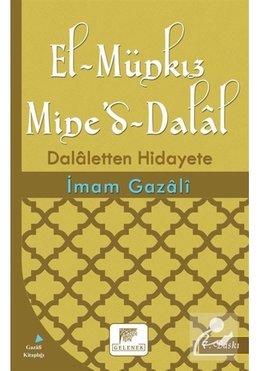 El-Münkız Mine'd - Dalal - İmam Gazali - Gelenek Yayınları