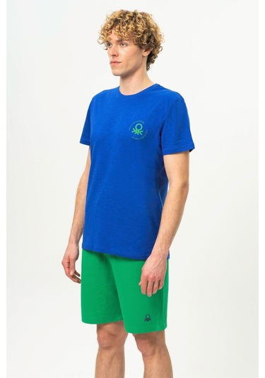 Benetton Bnt-m099-r-23y Erkek T-shirt Bnt-m099-r-r1481 Saks