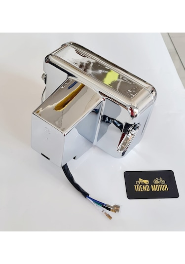 Cg Far Nikel Çizgili Cam - Cg Kuba Asya Agk Motosiklet