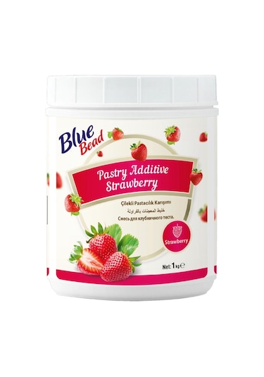 Blue Bead Çilekli Pastacılık Karışımı 1kg