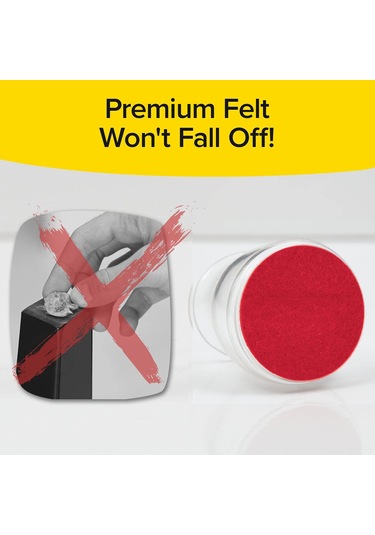 Vkemall Dayanıklı Silikon Mobilya Ayak Koruyucu, 20'li Paket, Çizilmeye Ve Gürültüye Karşı Etkili Çözüm