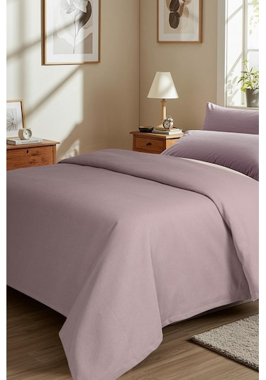 Zeno Çift Kişilik Pike Pudra Pudra