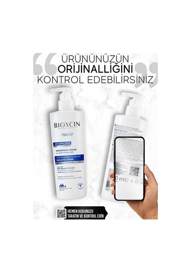 Bioxcin Atocare Atopiye Eğilimli Ciltler için Onarıcı Krem 500 ML
