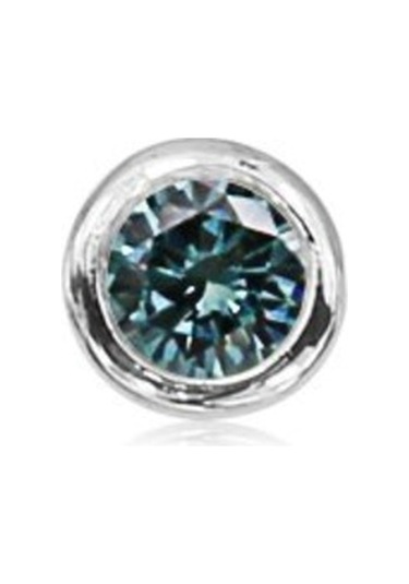 Mavi Pırlanta Hızma - 0,04 Karat 18 Ayar Beyaz