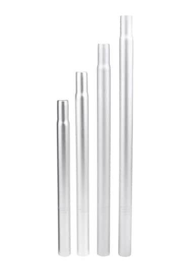 Suntek Evrensel Alüminyum Bisiklet Seatpost Sele Gümüş-35cm Gümüş