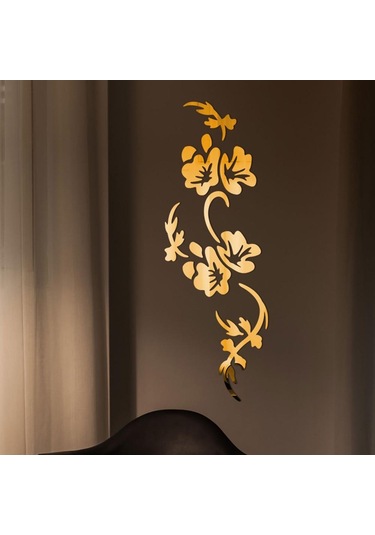 Yeni Yaratıcı Akrilik Ayna Duvar Çıkartmaları Üç Boyutlu Çevresel Kişilik Duvar Çıkartmaları