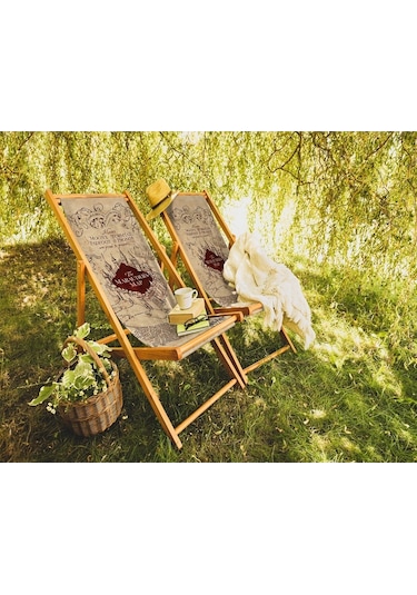 Bluehomeconcept Adawall Home Harry Potter Marauders Map Şezlong