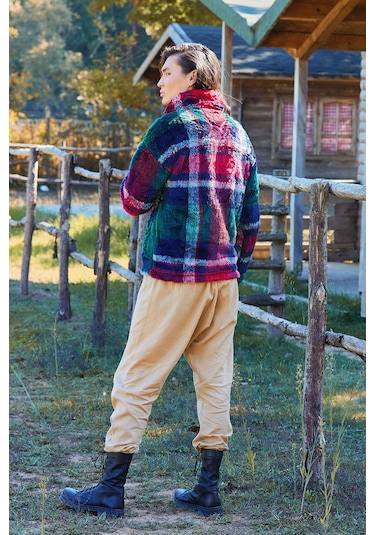 Los Banditos Kruvaze Elastik Paça Düğmeli Şalvar Pantolon Camel