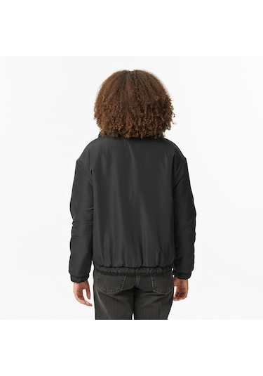 Nautica Kadın Siyah Regular Fit Çift Taraflı Mont Düz 57j010t Siyah