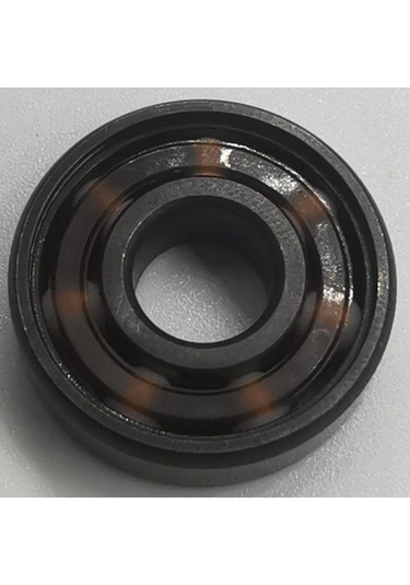 4 Adet Seramik Rulmanlar Yüksek Hız Kaykay Tekerleği İçin Siyah