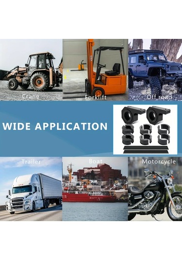 Xuweiwei Aluminum 2 Kelepçe Led Işık Barı Montaj Braketi Kiti Atv Yatay Bar Tüp 1 1.5 1.75 2 Çap