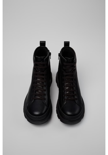 Camper Brutus+ Deri Kadın Bot K400816-001 Siyah