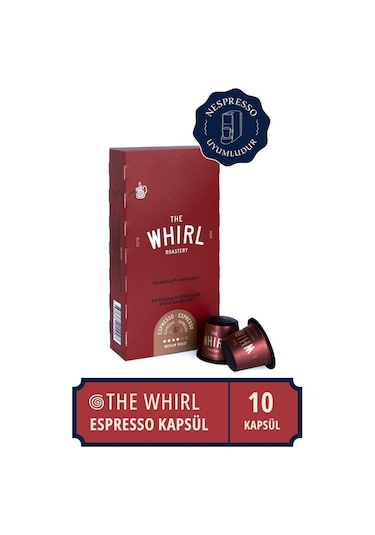 The Whirl Espresso Medium Kapsül Kahve 10 Kapsül